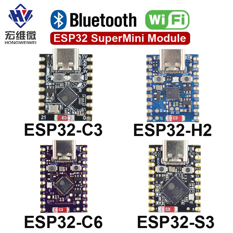 Esp32 C3 - Single-Core SuperMini ESP32-S3 ESP32-C3 ESP32-H2 ESP32-C6