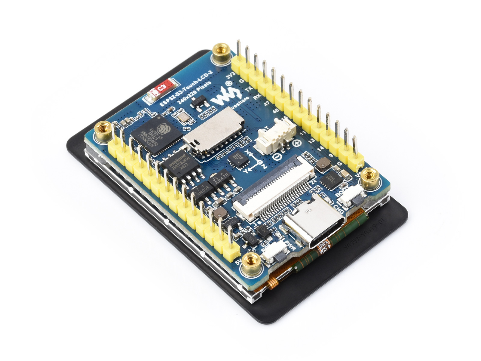 Waveshare ESP32-S3 2inch Capac - Esp32 Development Board ulasan dan harga