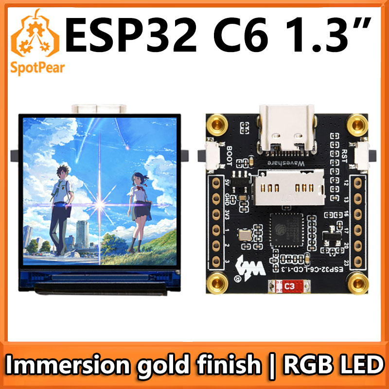 ESP32-C6 LCD Development Board - Espressif Esp32 ulasan dan harga