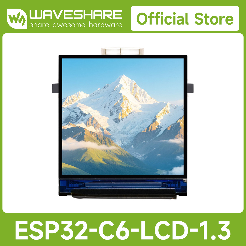Waveshare ESP32-C6 1.3-inch LC - Esp32 C6 ulasan dan harga