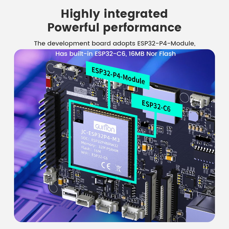 ESP32-P4+ESP32-C6 development  - Esp32 P4 ulasan dan harga
