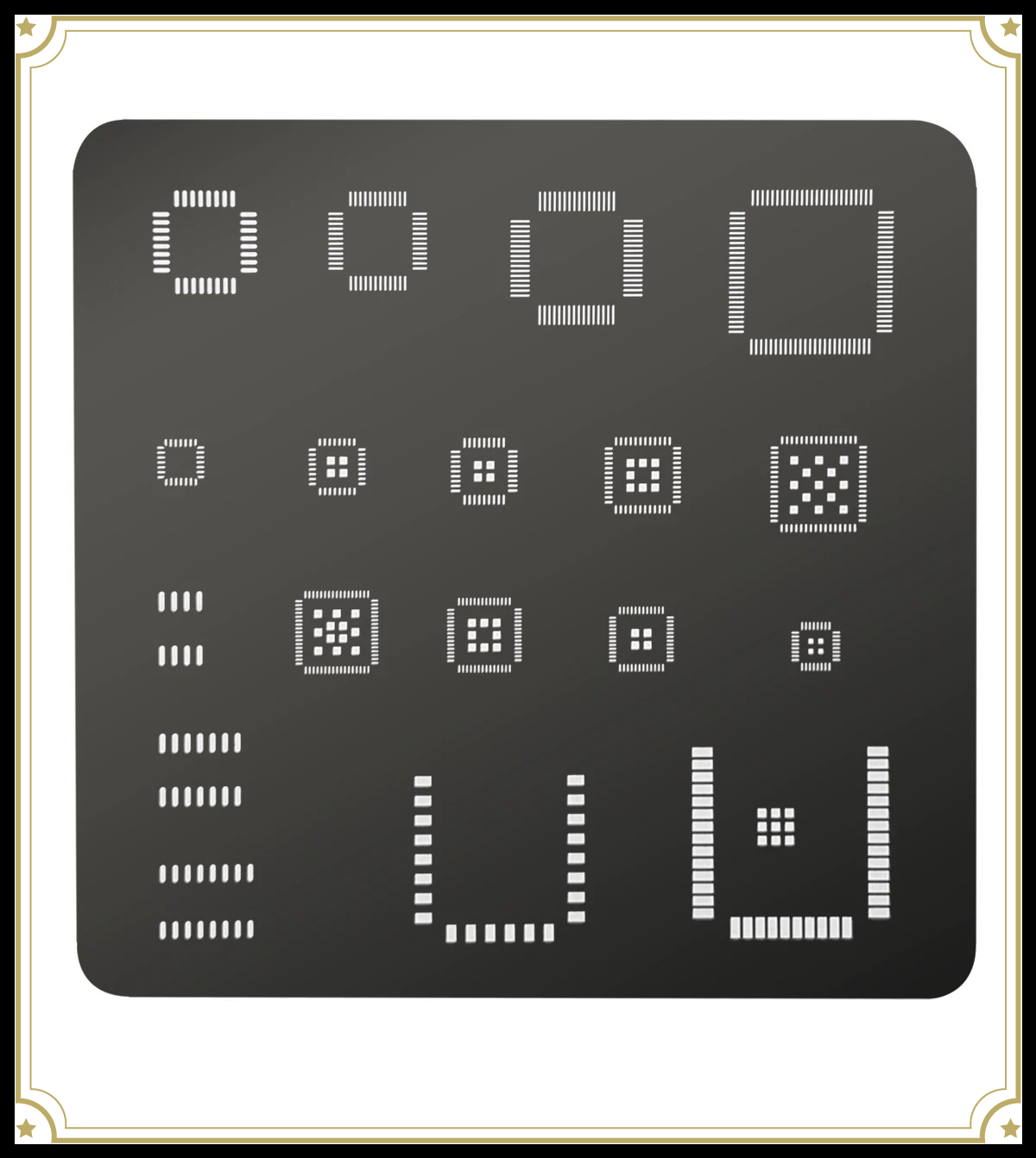 Universal IC Stencil QFP QFN S - Esp32 ulasan dan harga