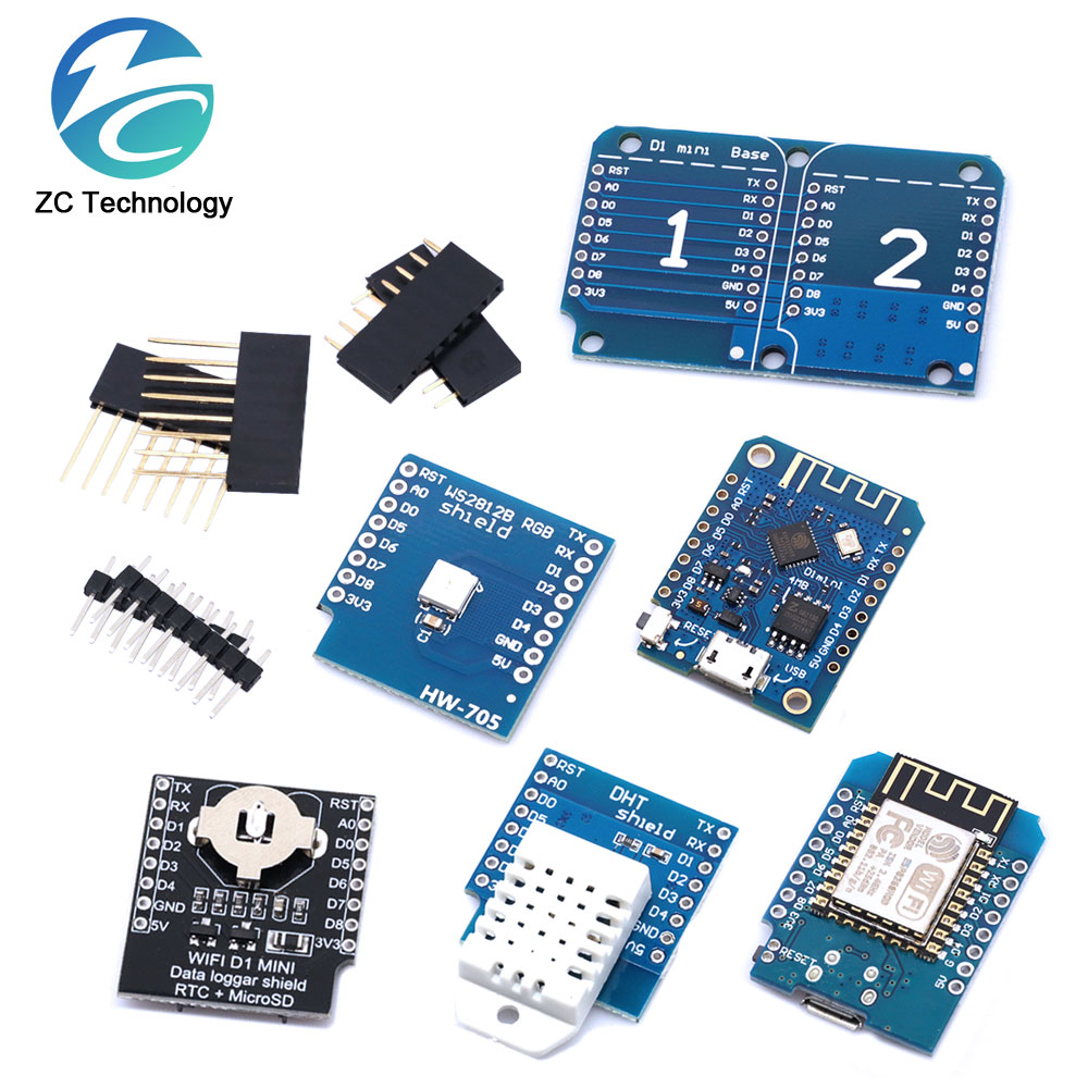 D1 Mini ESP8266 ESP-12F CH340G - Esp8266 Nodemcu ulasan dan harga