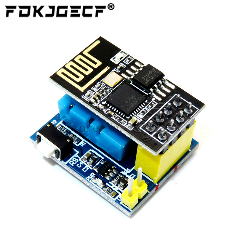 ESP8266 ESP-01 ESP-01S DHT11 D - Esp8266 Nodemcu ulasan dan harga
