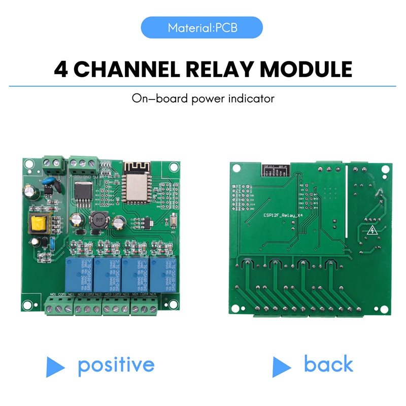 ESP8266 Wireless WIFI 4 Channe - Esp8266 ulasan dan harga